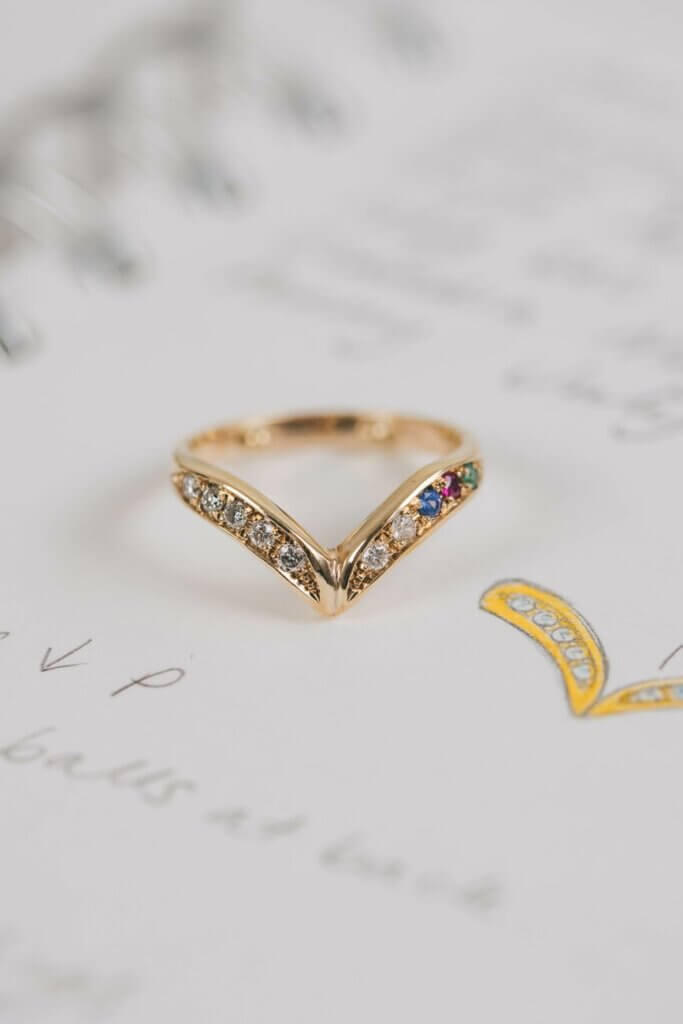 Family Birthstone Eternity Ring