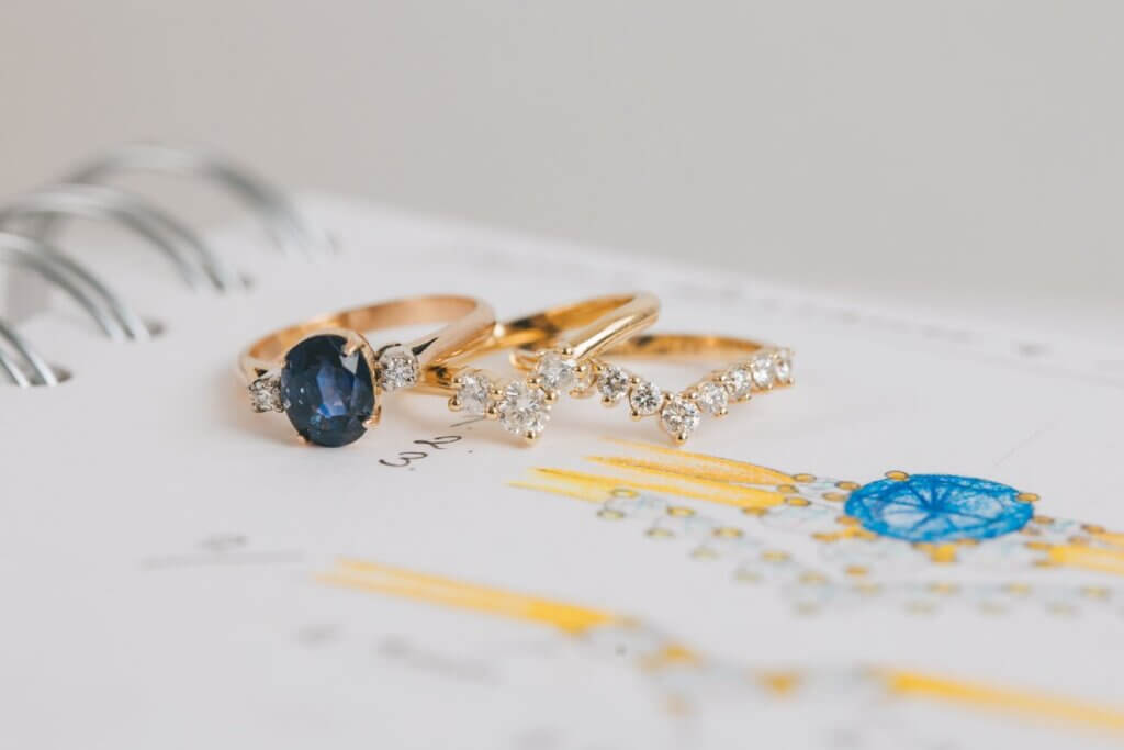 Wishbone Wedding Ring
