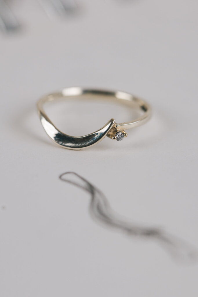 Leafy Wedding Ring