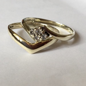 Wishbone Wedding Ring