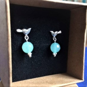 Magpie Amazonite Earrings