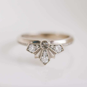 Art Deco Inspired Diamond Eternity ring