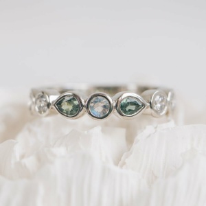 June Birthstone Dress Ring