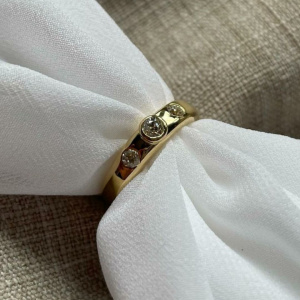Diamond and Yellow Gold Ring Remodel