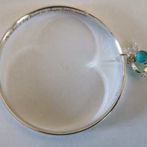 Blue Cluster Bangle