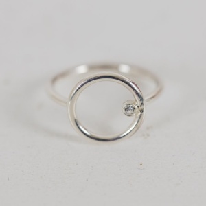 Silver Circle Ring